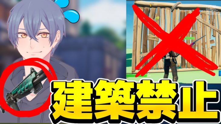 【過去一鬼畜縛り！？】建築禁止縛りに挑戦！?相方はまさかの武器禁止縛り！？鬼畜企画でビクロイを取ることはできるのか？【フォートナイト/Fortnite】