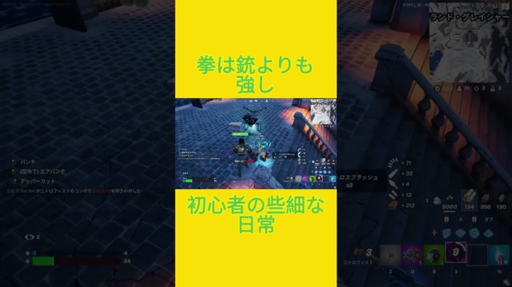 初心者の些細な日常　[Fortnite] #フォートナイト #fortnite #ゲーム実況