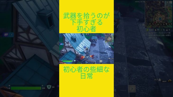 初心者の些細な日常　[Fortnite]  #フォートナイト #fortnite　#チャプター５シーズン４　#初心者