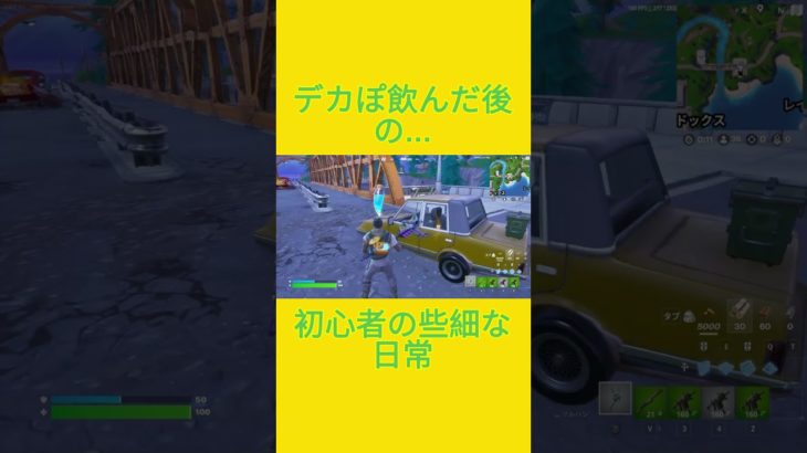 初心者の些細な日常　[Fortnite]  #フォートナイト #fortnite　#チャプター５シーズン４　#初心者