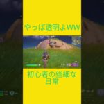 初心者の些細な日常　[Fortnite]  #フォートナイト #fortnite　#チャプター５シーズン４　#初心者