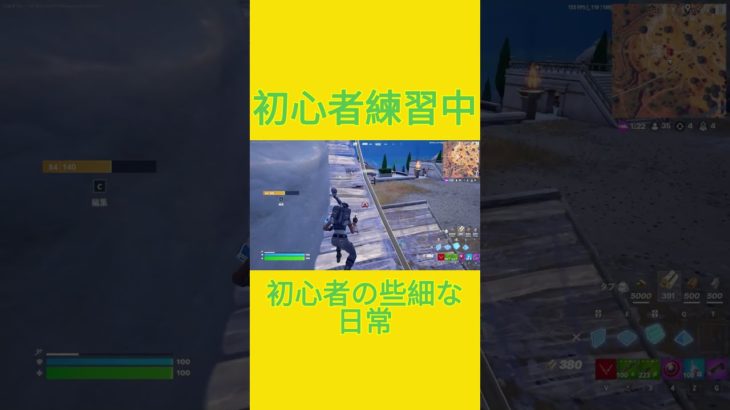 初心者の些細な日常　[Fortnite]  #フォートナイト #fortnite　#チャプター５シーズン４　#初心者