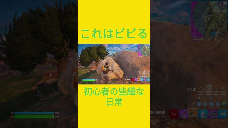 初心者の些細な日常　[Fortnite]  #フォートナイト #fortnite　#チャプター５シーズン４　#初心者