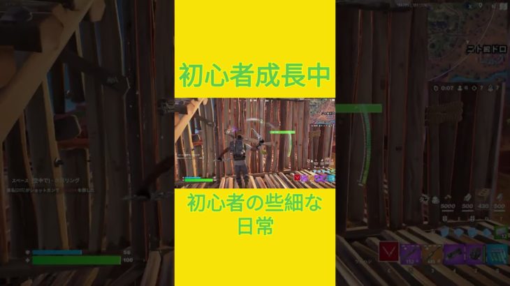 初心者の些細な日常　[Fortnite]  #フォートナイト #fortnite　#チャプター５シーズン４　#初心者