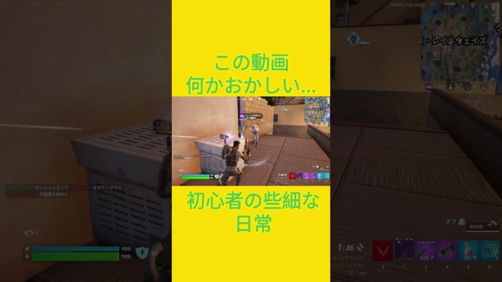 この動画なんかおかしい…　[Fortnite]  #フォートナイト #fortnite　#チャプター５シーズン４　#初心者