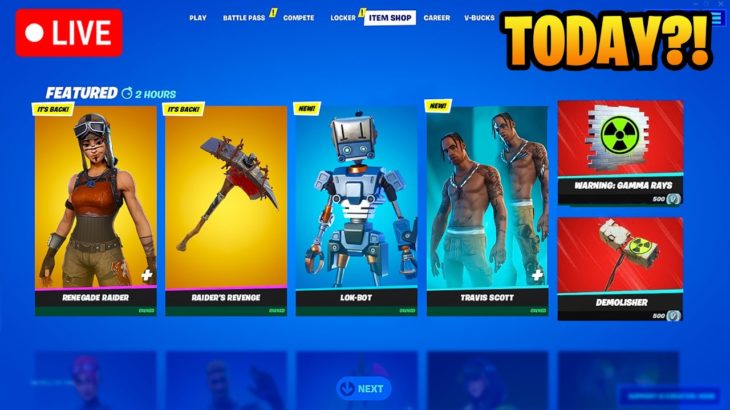 *NEW* FORTNITE RARE STAR WARS SKINS OUT RIGHT NOW!! NEW ITEM SHOP LIVE COUNTDOWN!! (Fortnite LIVE)