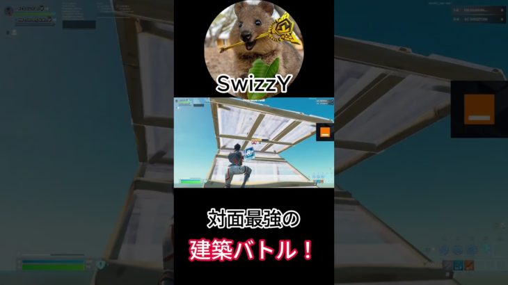 対面最強SwizzYのガチで上手すぎる建築バトル！