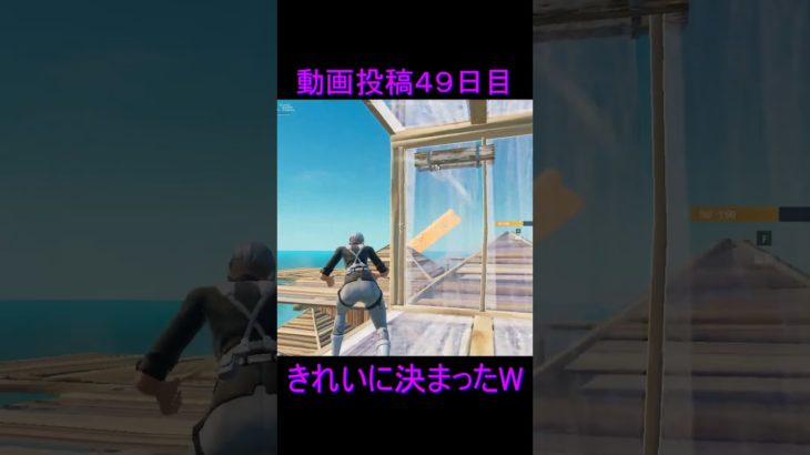 動画投稿４９日目#フォートナイト  #fortnite #shorts #フームch #建築バトル