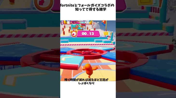 fortniteのフォールガイズコラボの雑学【fortnite】 #fortnite #フォートナイト #バズれ #雑学 #shorts