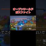 【弾幕】オープンワールドのボスファイトマップが面白い【フォートナイト】