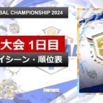 【速報】世界大会1日目　出場者一覧とビクロイシーン、順位表！#fortnite  #competitive  #2024 FNCS GLOBAL CHAMPIONSHIP