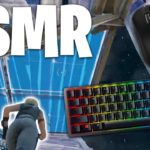 【ASMR】PS5直差しRazer huntsman mini 紫軸で建築バトル【フォートナイト/Fortnite】