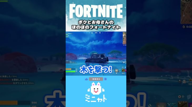 ボクとお母さんのほのぼのフォートナイト【Fortnite】