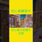 初心者練習中！！　[Fortnite]  #フォートナイト #fortnite　#チャプター５シーズン４　#初心者