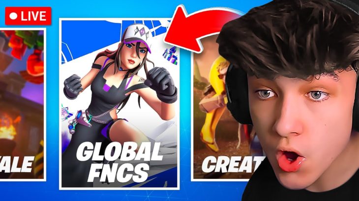 🔴LIVE! – $2,000,000 GLOBAL FNCS CHAMPIONSHIP WATCH PARTY! (Fortnite)