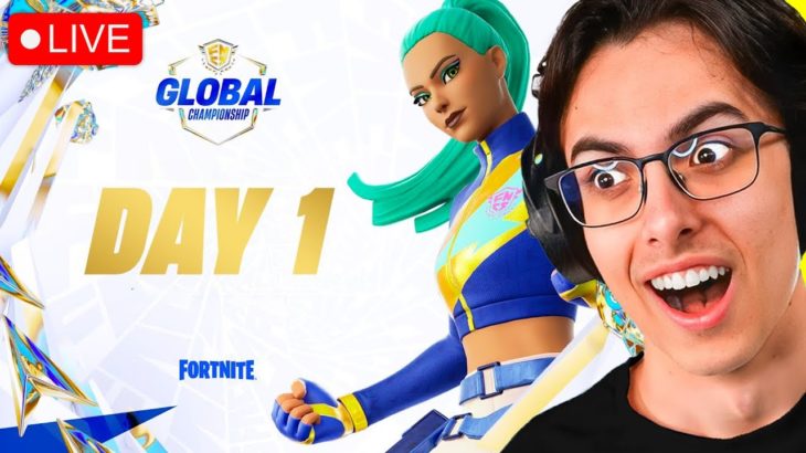 🔴LIVE! – FORTNITE FNCS GLOBAL CHAMPIONSHIP 2024!! (Clix Wins?)