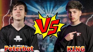 【対面最強】Peterbot vs K1NG 建築バトル【フォートナイト/Fortnite 】