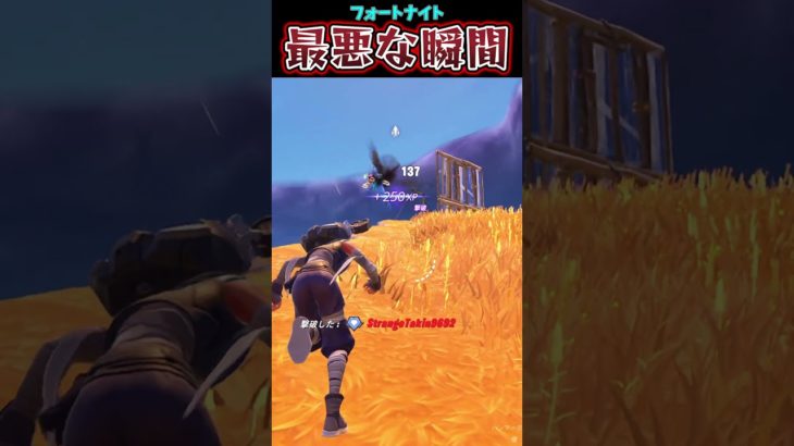 フォートナイト最悪な瞬間 #フォートナイト #fortnite