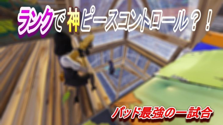 ランクでイキろうと思い建築しまくった結果【フォートナイト/FORTNITE】