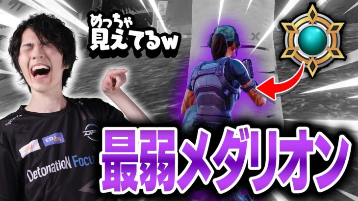 【急募】どう見てもバレバレな『透明化メダリオン』の救い方【フォートナイト/Fortnite】