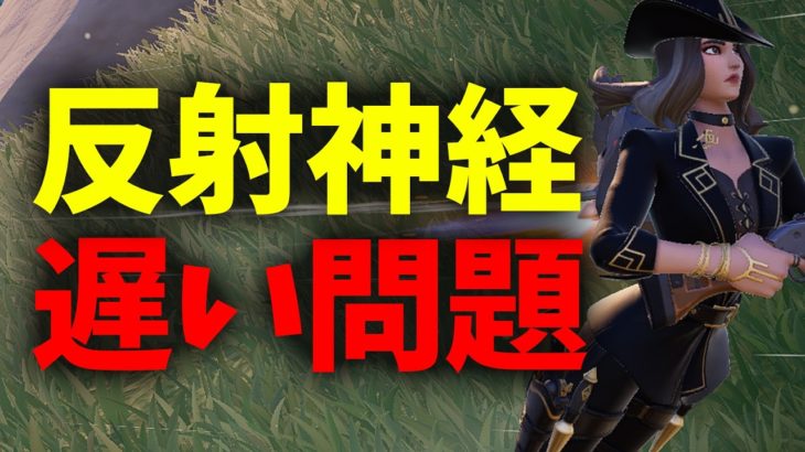 反射神経を言い訳にしていませんか？【フォートナイト/Fortnite】