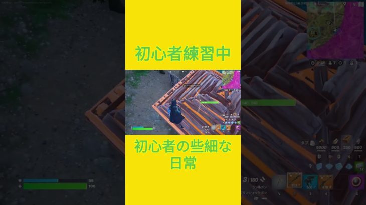 初心者練習中！！　[Fortnite]  #フォートナイト #fortnite　#チャプター５シーズン４　#初心者