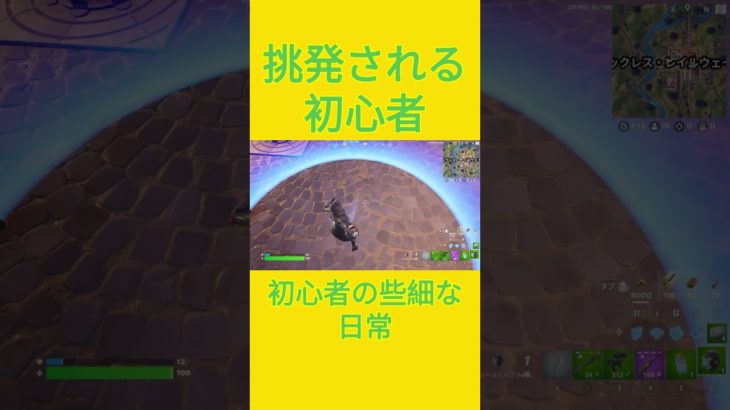 そこでエモートするかｗ？　[Fortnite]  #フォートナイト #fortnite　#チャプター５シーズン４　#初心者