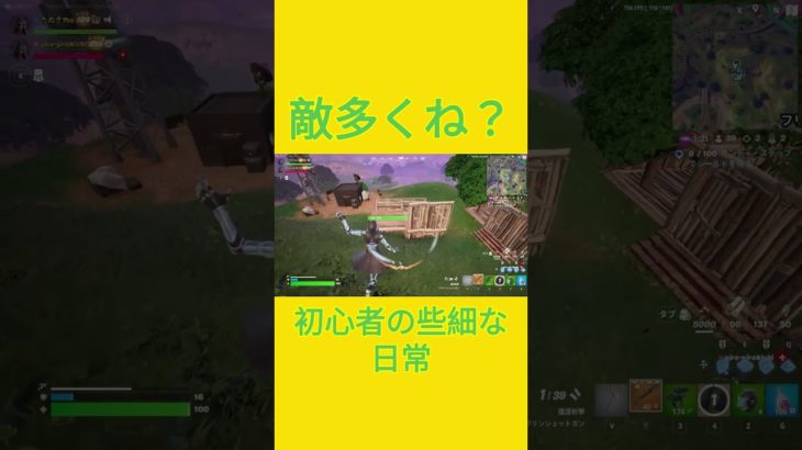 戦う場所を間違えた…　[Fortnite]  #フォートナイト #fortnite　#チャプター５シーズン４　#初心者