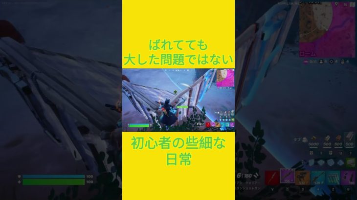 草のなかの初心者　[Fortnite]  #フォートナイト #fortnite　#チャプター５シーズン４　#初心者