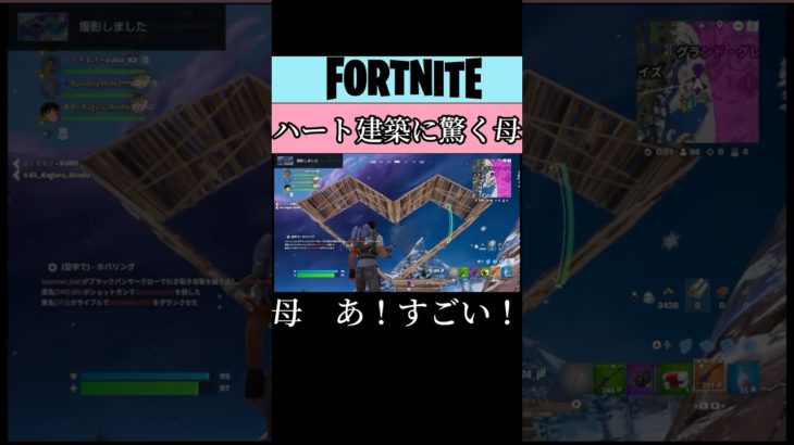 建築ってそんな遊び心まで作れるの！？#フォートナイト#Fortnite#ゲーム#ゲーム実況#参加型#任天堂#switch#shorts