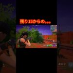 残り15からの。。。【フォートナイト/Fortnite】