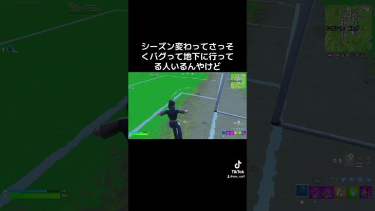 チャプター2バグ【フォートナイト / Fortnite】 #フォートナイトバグ #フォートナイト #epicpartner