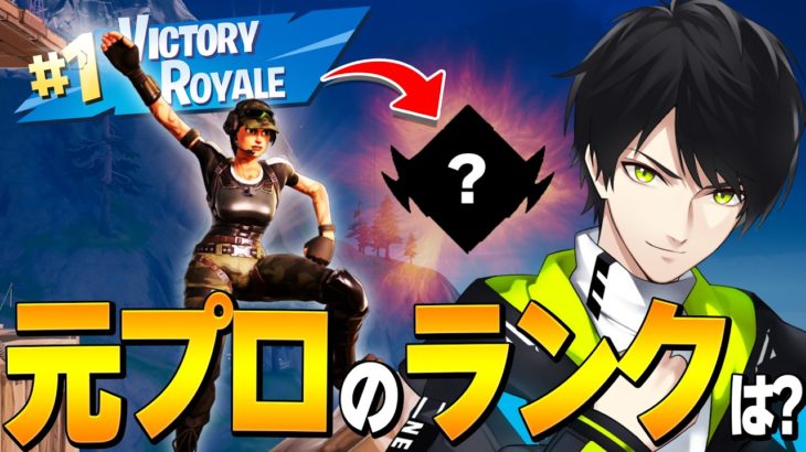 気になるシーズン初ランクは？ネフの予想は当たるのか！？【フォートナイト/Fortnite】