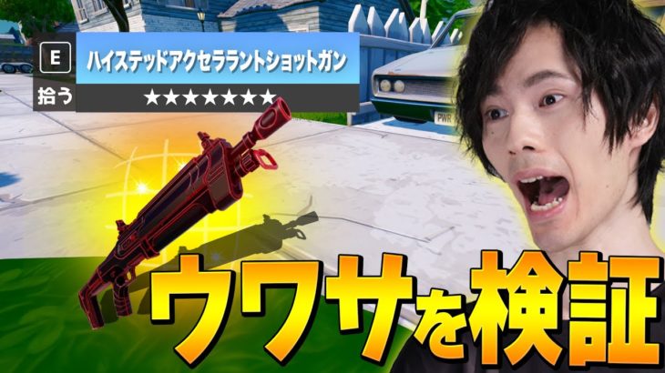 ウワサのエキゾチック武器の性能を試してみた結果…。【フォートナイト/Fortnite】