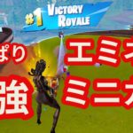 【フォートナイト/Fortnite】やっぱり強いエミネムのミニガン乱射で初心者でもビクロイ余裕説　#fortnite #zerobuild #eminem #miniguns