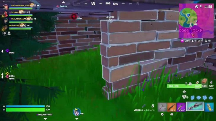 今日も建築を見ずに建築する練習。のやーつ[フォートナイト/fortnite]