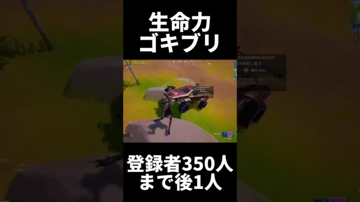 生命力ゴキブリ #フォートナイト #フォトナ #fortnite