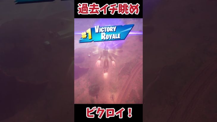 【過去イチ】眺めの良い特等席からビクロイ！#フォートナイト #fortnite #ゲーム実況 #ショート#shorts