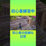 初心者練習中！　[Fortnite]  #フォートナイト #fortnite　#チャプター6シーズン１　#初心者