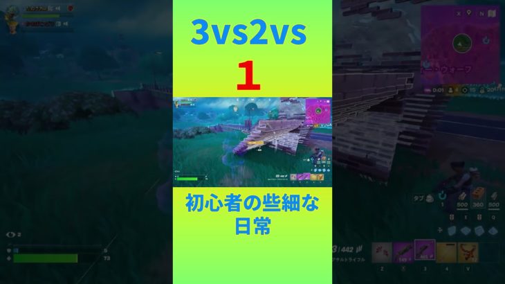 絶体絶命の初心者　[Fortnite]  #フォートナイト #fortnite　#チャプター6シーズン１　#初心者