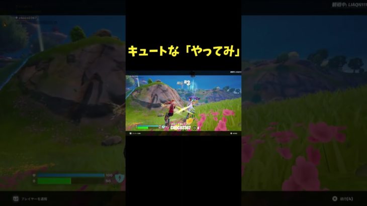 刀の別の使い方説明してみたら、、、#フォートナイト #Fortnite#ゼロビルド #ショート #shorts #ゲーム実況