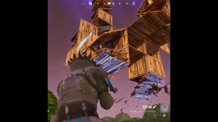 建築バトルをするときは注意が必要です【フォートナイト/Fortnite】#shorts