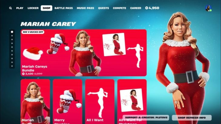 HOW TO GET NEW MARIAH CAREY!? Fortnite Item Shop [December 20th, 2024]