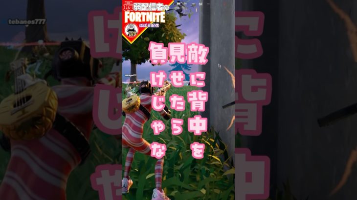 逃げちゃだめだっ1/18 #フォートナイト#fortnite#shorts#tiktok#filmora#ライブ#無言#配信#ぽんこつ#バトルパス#エンジョイ#チャプター6#落下シリーズ