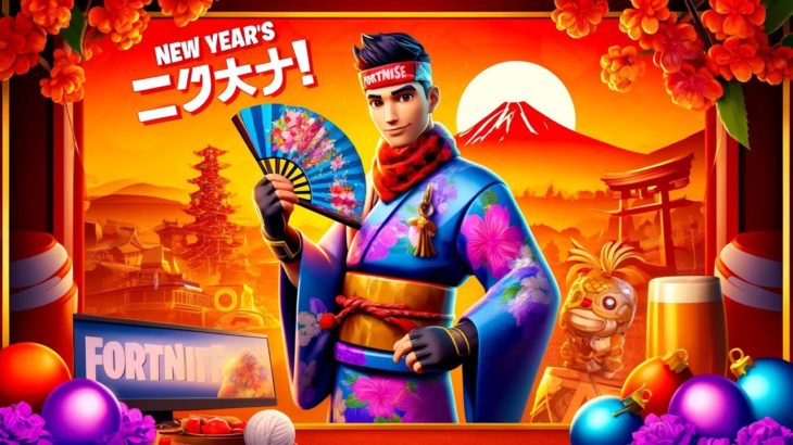 🔴参加型フォートナイト配信🎮お年玉プレゼント＆みんなで初ビクロイを目指そう！ 2025年1月2日（木）【フォートナイト/Fortnite】