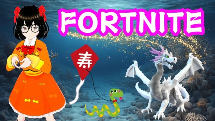 #１７３　正月も🎀FORTNITE🎀建築の知らない古参勢。参加型でやる！　でじみるプレイス【Vtuber】