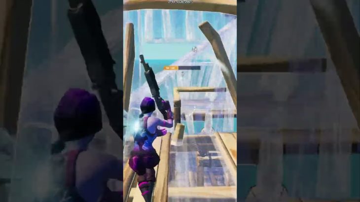 めちゃくちゃ綺麗で理想的な建築バトル 【フォートナイト/Fortnite/フォトナ】【感度設定は別の動画にあります】 #shorts