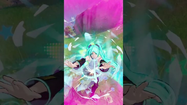 初音ミク VS ゴジラの対決がヤバすぎ…ｗ#フォートナイト #fortnite #初音ミク #ゴジラ