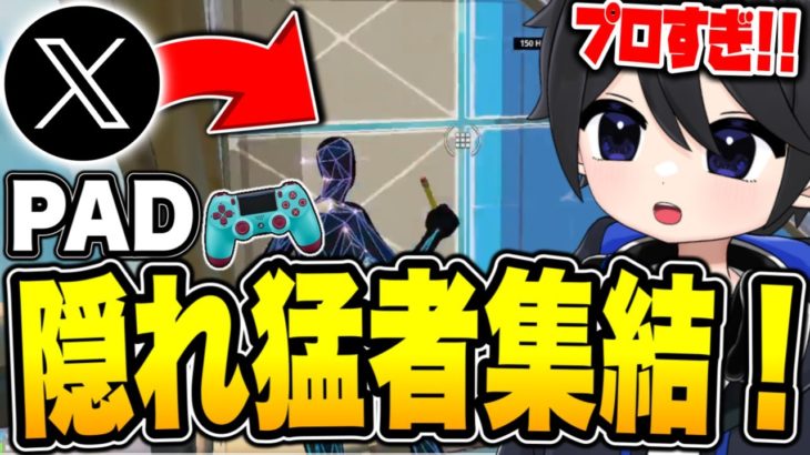 【神回】Xで来たPAD勢のクリップを見たら全機種レベルが高すぎた件！！w【フォートナイト / Fortnite】