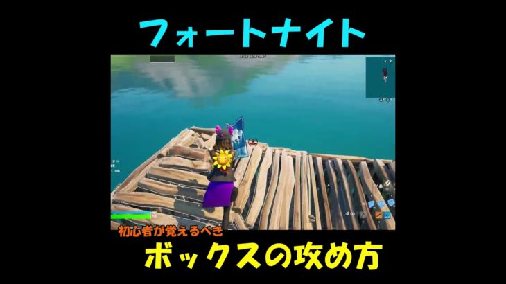 【フォートナイト】初心者が覚えるべきボックスの攻め方を紹介！！　#フォートナイト　#ボックスファイト　#fortnite  #shorts